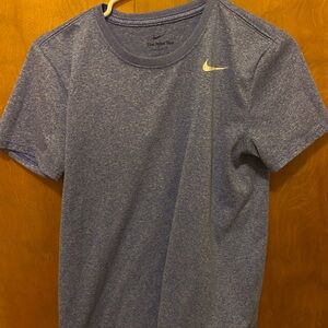 Nike Heather Blue Dri-FIT Tee